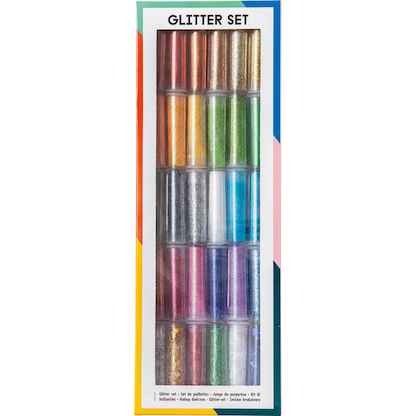 Artikelbild 11 für folia Bastelset Glitterbox mehrfarbig, Artikelnummer 478887