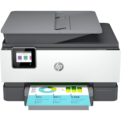 Artikelbild 2 für HP OfficeJet Pro 9010e All-in-One 4 in 1 Tintenstrahl-Multifunktionsdrucker weiß, HP Instant Ink-fähig, Artikelnummer 436107