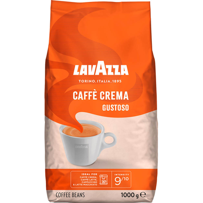 Artikelbild 6 für LAVAZZA Caffè Crema Gustoso Kaffeebohnen, Arabica- und Robustabohnen kräftig, 1,0 kg, Artikelnummer 762181
