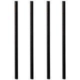 Artikelbild 1 für 100 PAPSTAR Strohhalme pure schwarz, Artikelnummer 821722