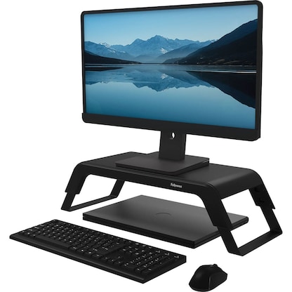 Artikelbild 2 für AKTION: Fellowes Monitorständer Hana LT schwarz mit 10 Euro CashBack, Artikelnummer 213296