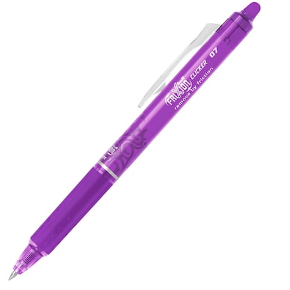 Artikelbild für PILOT FRIXION ball CLICKER Tintenroller purple 0,4 mm, Schreibfarbe: lila, 1 St., Artikelnummer 227559