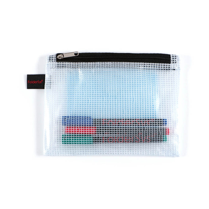 Artikelbild 4 für FolderSys Reißverschlussbeutel transparent/schwarz 0,15 mm, 1 St., Artikelnummer 357392