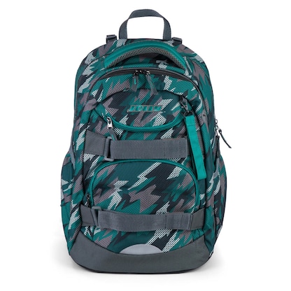 Artikelbild 3 für JOLLY Schulrucksack Next Gen Kunstfaser grün/schwarz, Artikelnummer 301063