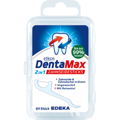 Artikelbild 17 für elkos DentaMax 2IN1 Zahnseide 64 St., Artikelnummer 569729