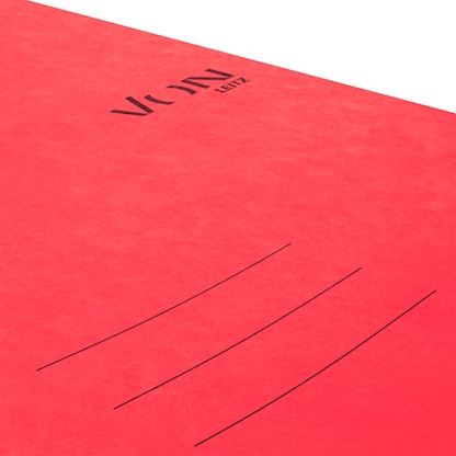 Artikelbild 9 für VON LEITZ Ringbuch 2-Ringe rot 2,5 cm DIN A4, 1 St., Artikelnummer 635278