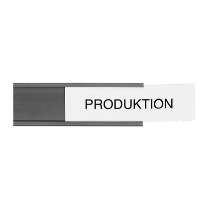 Artikelbild 15 für Legamaster Etikettenhalter magnetisch schwarz 6,0 x 2,0 cm, 54 St., Artikelnummer 195883
