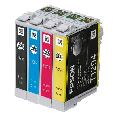 Artikelbild 3 für EPSON T1295L schwarz, cyan, magenta, gelb Druckerpatronen, 4er-Set, Artikelnummer 546069