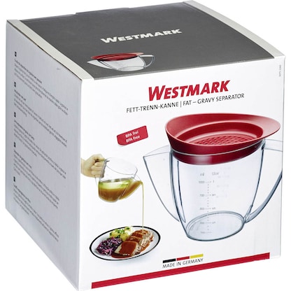 Artikelbild 5 für WESTMARK Fetttrennkanne transparent, rot, Artikelnummer 711032
