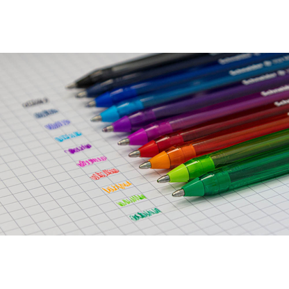 Artikelbild 3 für Schneider Kugelschreiber Vizz M farbsortiert, Schreibfarbe: farbsortiert, 10 St., Artikelnummer 325041