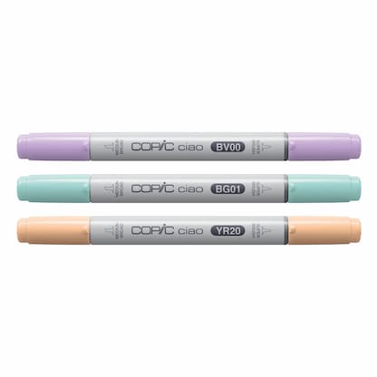 Artikelbild 2 für COPIC® Ciao Pastel Palette Layoutmarker-Set farbsortiert 1,0 + 6,0 mm, 1 Set, Artikelnummer 361448