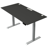 Artikelbild 1 für Kerkmann Move 1 plus elektrisch höhenverstellbarer Schreibtisch anthrazit rechteckig, T-Fuß-Gestell grau 160,0 x 80,0 cm, Artikelnummer 510176