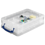 Artikelbild 1 für Really Useful Box Aufbewahrungsbox 4,0 l transparent 39,5 x 25,5 x 8,8 cm, Artikelnummer 327849