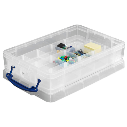 Artikelbild 3 für Really Useful Box Aufbewahrungsbox 4,0 l transparent 39,5 x 25,5 x 8,8 cm, Artikelnummer 327849