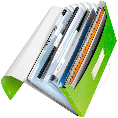 Artikelbild 13 für AKTION: LEITZ Fächermappe WOW 4589 6 Fächer grün mit Prämie nach Registrierung, Artikelnummer 895247