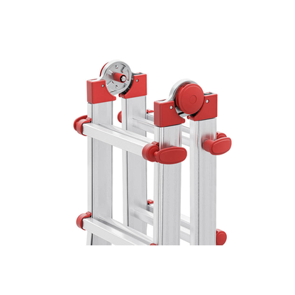 Artikelbild 3 für Hailo Gelenkleiter M80 silber 4x 5 Sprossen, H: 141,0 cm, Artikelnummer 729154