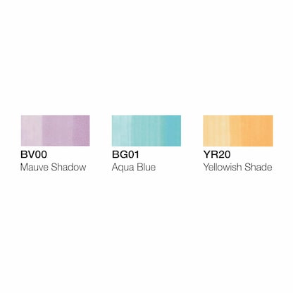 Artikelbild 3 für COPIC® Ciao Pastel Palette Layoutmarker-Set farbsortiert 1,0 + 6,0 mm, 1 Set, Artikelnummer 361448