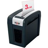 Artikelbild 1 für Rexel Secure MC3-SL Slim Aktenvernichter mit Partikelschnitt P-5, 2 x 15 mm, bis 3 Blatt, schwarz, Artikelnummer 390189