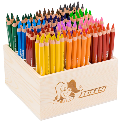 Artikelbild 12 für JOLLY X-BIG Buntstift farbsortiert, 144 St., Artikelnummer 517207