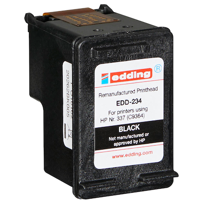 Artikelbild 3 für edding EDD-234 schwarz Druckerpatrone kompatibel zu HP 337 (CH9364EE), Artikelnummer 278267