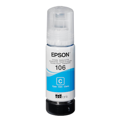 Artikelbild 3 für EPSON 106/T00R24 cyan Tintenflasche, Artikelnummer 435805