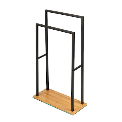 Artikelbild 4 für WENKO Handtuchhalter Bambusa schwarz, Artikelnummer 807392