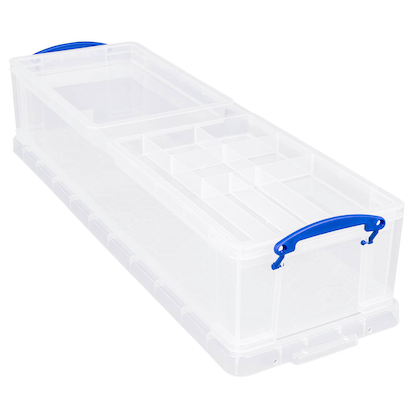 Artikelbild 6 für Really Useful Box Aufbewahrungsbox 22,0 l transparent 80,0 x 25,5 x 15,5 cm, Artikelnummer 156372