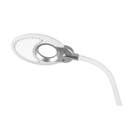 Artikelbild 6 für Hansa Swirl Schreibtischlampe weiß, silber 4 W mit Tischklemme, Artikelnummer 496147