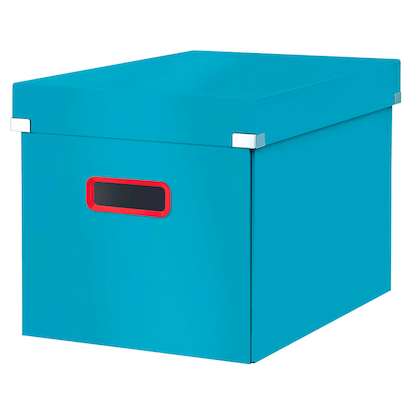 Artikelbild für AKTION: LEITZ Click & Store Cosy Aufbewahrungsbox 32,5 l blau 32,0 x 36,0 x 31,0 cm mit Prämie nach Registrierung, Artikelnummer 652352