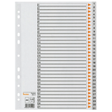 Artikelbild 1 für bene Ordnerregister DIN A4 Vollformat 1-31 grau 31-teilig, 1 Satz, Artikelnummer 401927