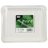 Artikelbild 1 für 250 PAPSTAR Pappteller pure 20,0 x 16,5 cm, Artikelnummer 119481