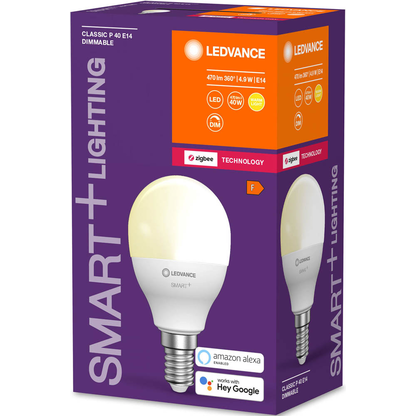 Artikelbild 2 für LEDVANCE LED-Lampe SMART+ ZigBee Mini bulb 40 E14 4,9 W matt, Artikelnummer 331597