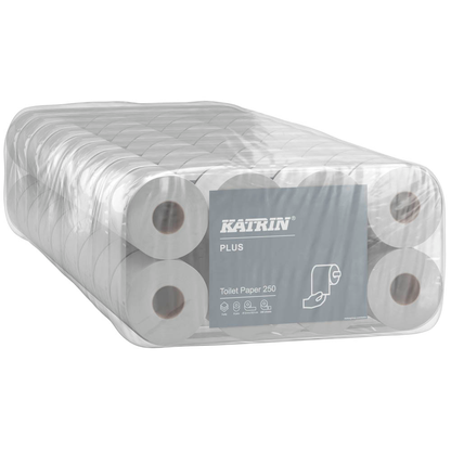 Artikelbild 2 für KATRIN Toilettenpapier PLUS 250 3-lagig, 72 Rollen, Artikelnummer 383149