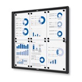 Artikelbild 1 für Showdown® Displays Schaukasten Economy schwarz 6x DIN A4, Artikelnummer 103947