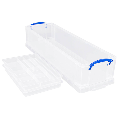 Artikelbild 7 für Really Useful Box Aufbewahrungsbox 22,0 l transparent 80,0 x 25,5 x 15,5 cm, Artikelnummer 156372