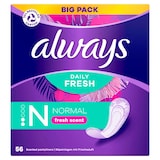 Artikelbild 1 für always Slipeinlagen Daily Fresh Normal für Slip, 56 St., Artikelnummer 272593