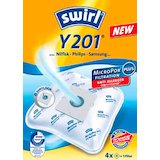 Artikelbild 1 für 4 swirl® MicroPor Filtration Y 201 Staubsaugerbeutel, Artikelnummer 338599