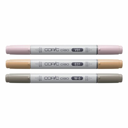 Artikelbild 2 für COPIC® Ciao Pet Palette Layoutmarker-Set farbsortiert 1,0 + 6,0 mm, 3 St., Artikelnummer 361457