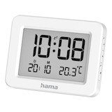 Artikelbild 1 für hama digitaler Wecker Kos weiß Kunststoff 7,0 x 5,5 cm, Artikelnummer 501019