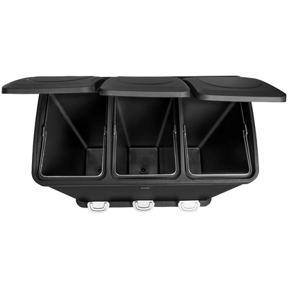 Artikelbild 3 für helit the seperator Mülltrenner 3x 20 l schwarz, Artikelnummer 223619