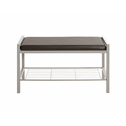 Artikelbild 4 für HAKU Möbel Schuhbank 90550 schwarz Metall 80,0 cm, Artikelnummer 559171