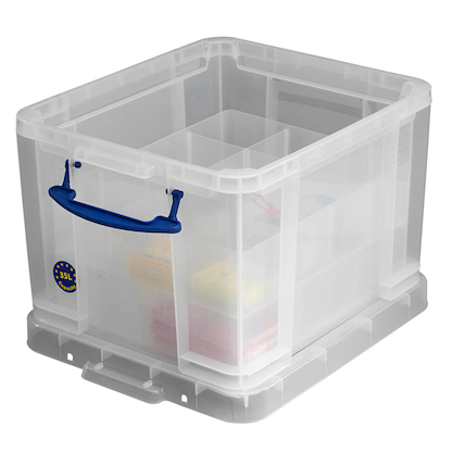 Artikelbild 14 für Really Useful Box Aufbewahrungsbox 35,0 l transparent 48,0 x 39,0 x 31,0 cm, Artikelnummer 112526