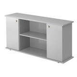 Artikelbild 1 für HAMMERBACHER Sideboard SB2T, VSB2T/5/5/SG lichtgrau 166,1 x 44,8 x 84,0 cm, Artikelnummer 864619