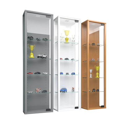 Artikelbild 2 für VCM my home Stano Mini Hängevitrine buche 4 Fachböden, Artikelnummer 814900