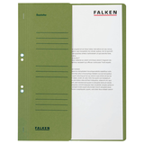 Artikelbild 1 für FALKEN Ösenhefter Karton grün DIN A4, halber Deckel, 50 St., Artikelnummer 949786