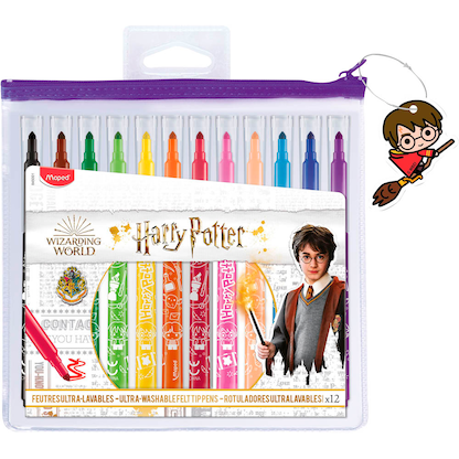 Artikelbild 21 für maped Harry Potter Filzstifte farbsortiert, 12 St., Artikelnummer 701617