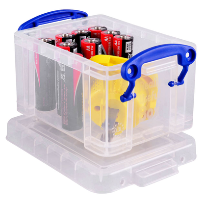 Artikelbild 3 für Really Useful Box Aufbewahrungsbox 0,3 l transparent 12,0 x 8,5 x 6,5 cm, Artikelnummer 253781