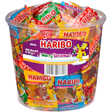 Artikelbild 1 für HARIBO Christmas Minibeutel Fruchtgummi 100 St./ 1,0 kg, Artikelnummer 855502