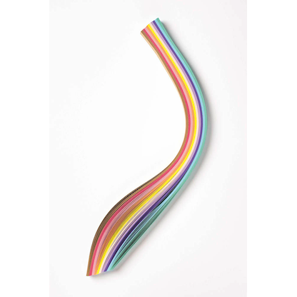 Artikelbild 3 für folia Bastelset Flechtstreifen farbsortiert 200 St., Artikelnummer 286079