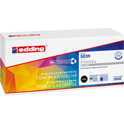 Artikelbild 2 für edding EDD-5039 schwarz Toner kompatibel zu KYOCERA TK-1150, Artikelnummer 659591